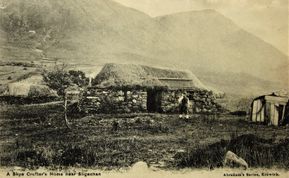 A Skye Crofter's Home near Sligachan.
