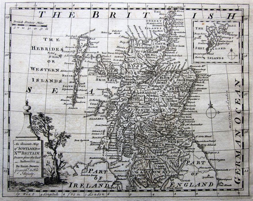 |An \accurate Map of Scotland by Thomas Kitchin, 1765.